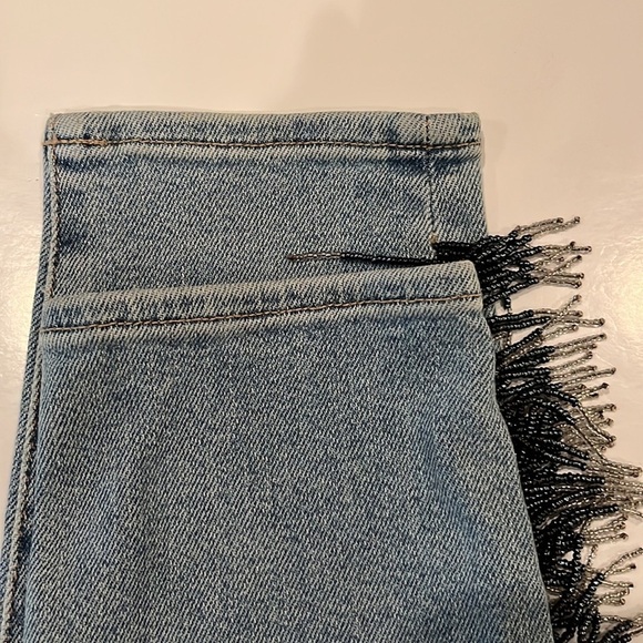 7 For All Mankind Luxe Vintage The Ankle Skinny Size 30 - Picture 14 of 16